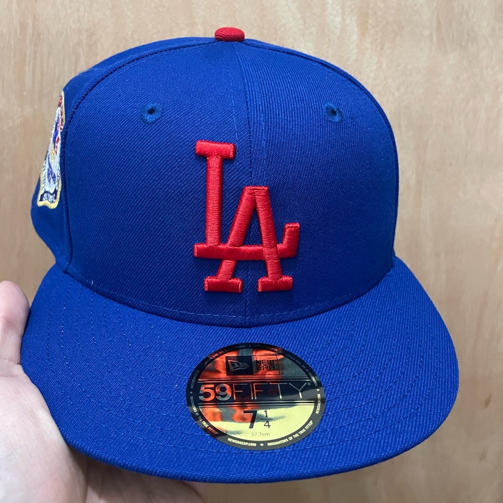 Topperz Los Angeles dodgers 1984 Olympic baseball patch size 7 1/4 brand new